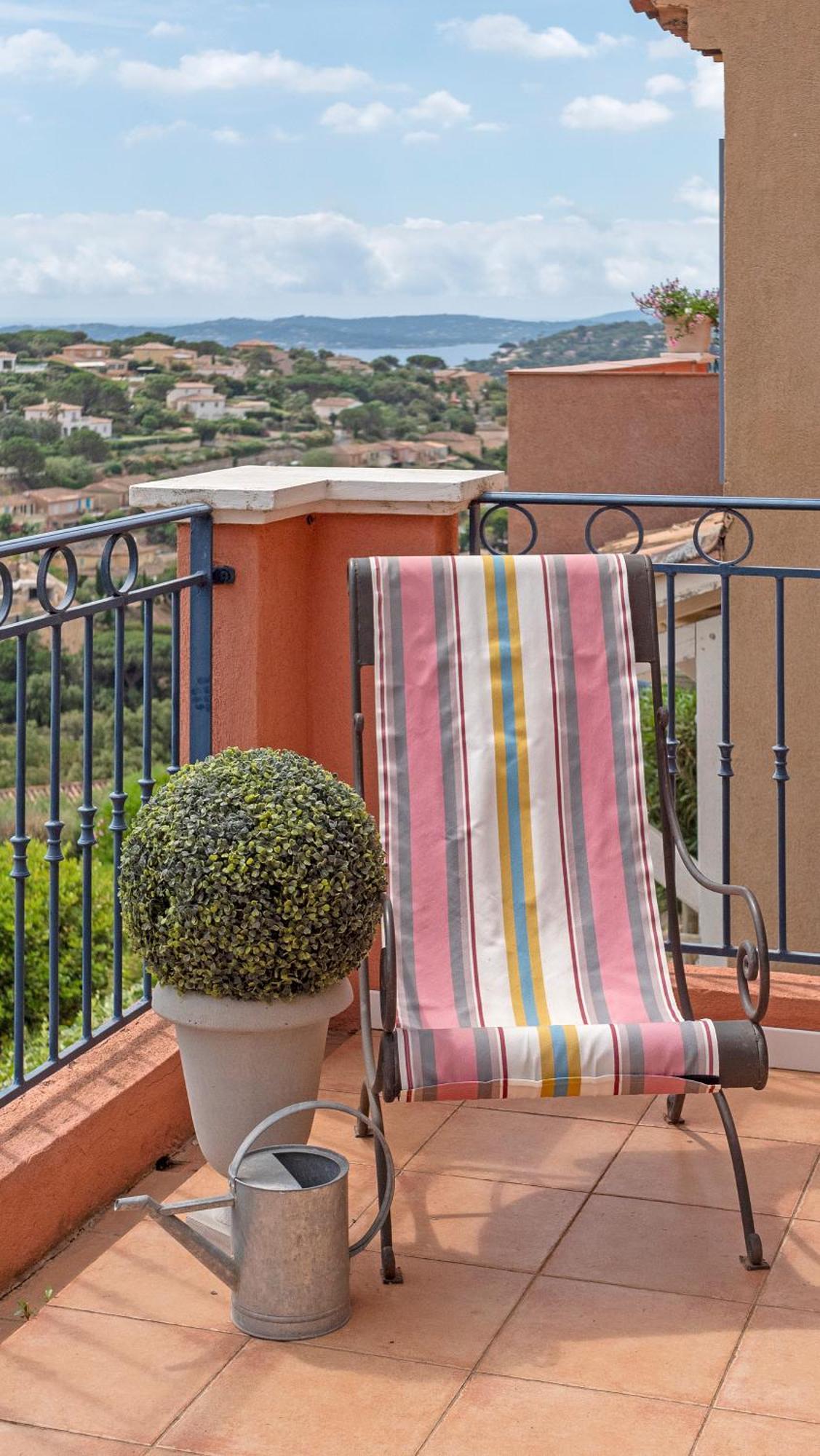 Les Cigales, Superbe Vue - Golfe De Sainte-Maxime Apartment Exterior foto