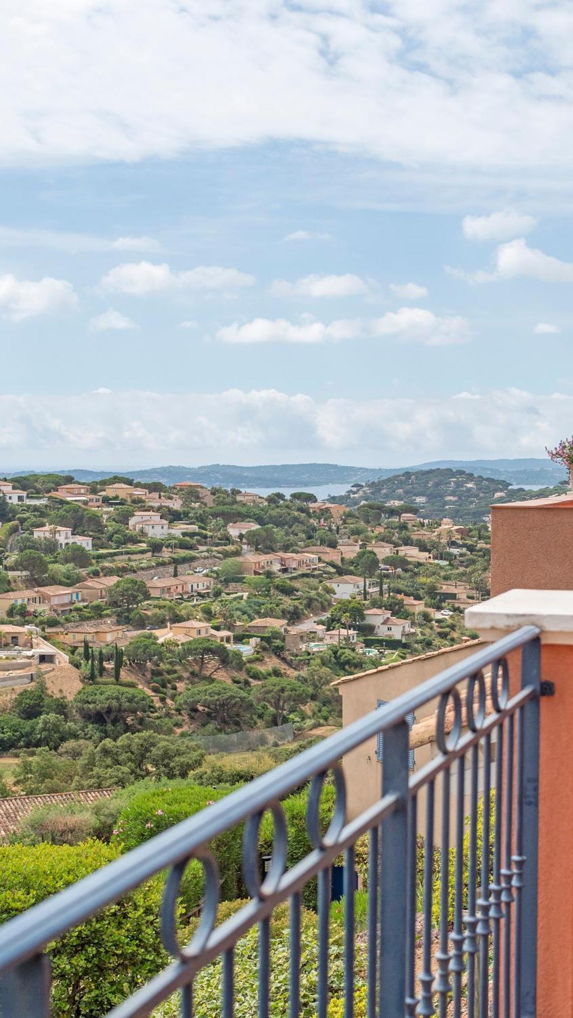 Les Cigales, Superbe Vue - Golfe De Sainte-Maxime Apartment Exterior foto